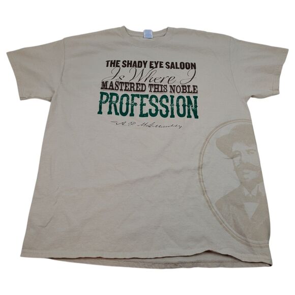 Dr. McGillicuddy's Schnapps "Shady Eye Saloon" Promo Shirt - Picture 2 of 10